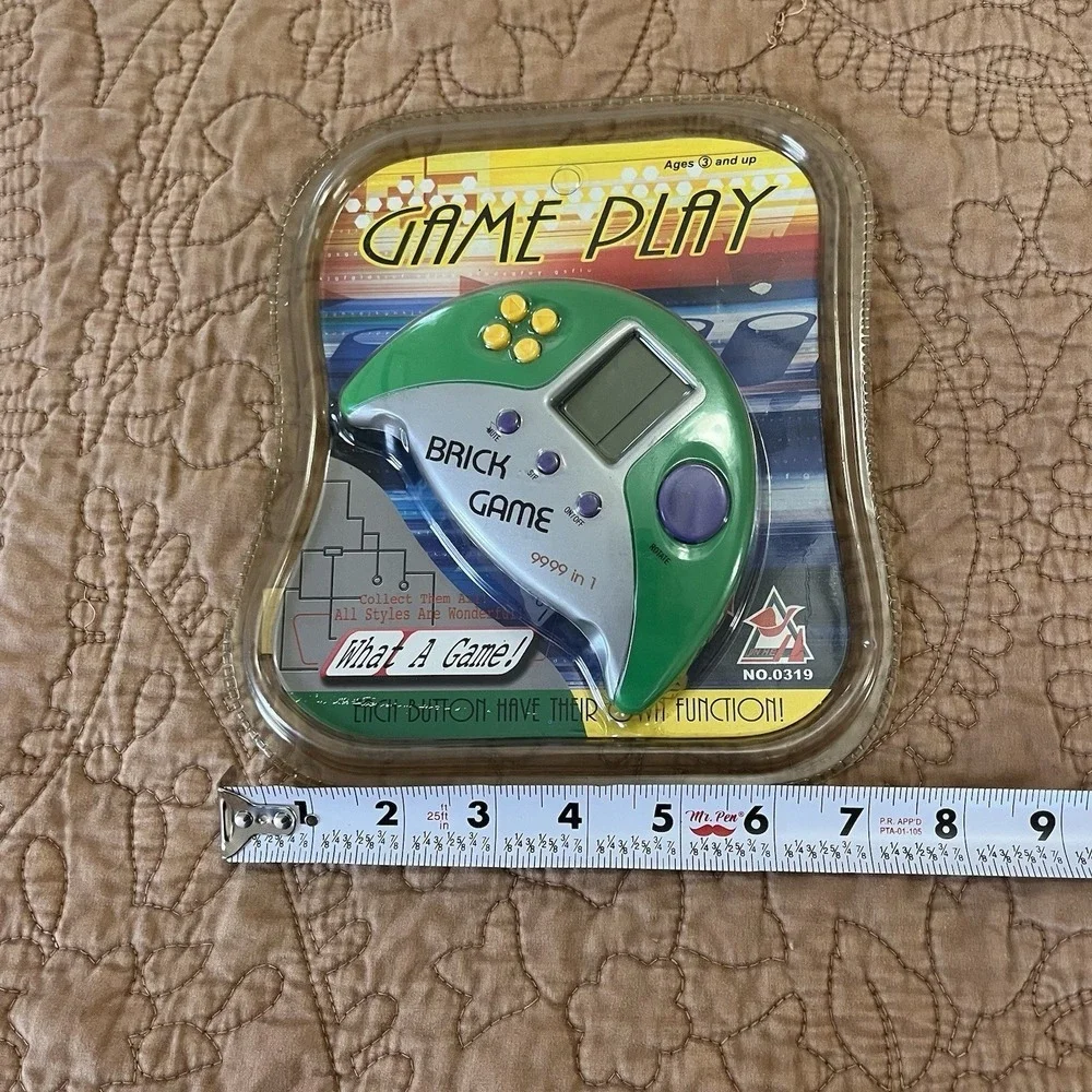 NIB VTG 90s 9999 In 1 Brick Game Play Handheld Electronic Game Retro Gaming